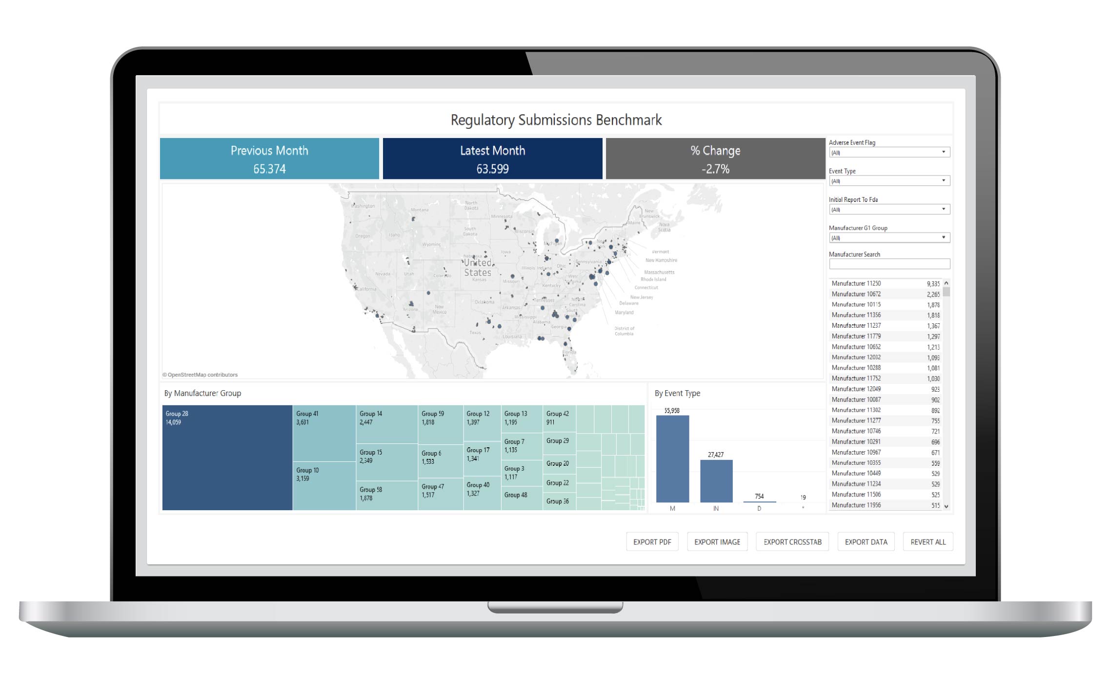screenshot of ETQ Reliance